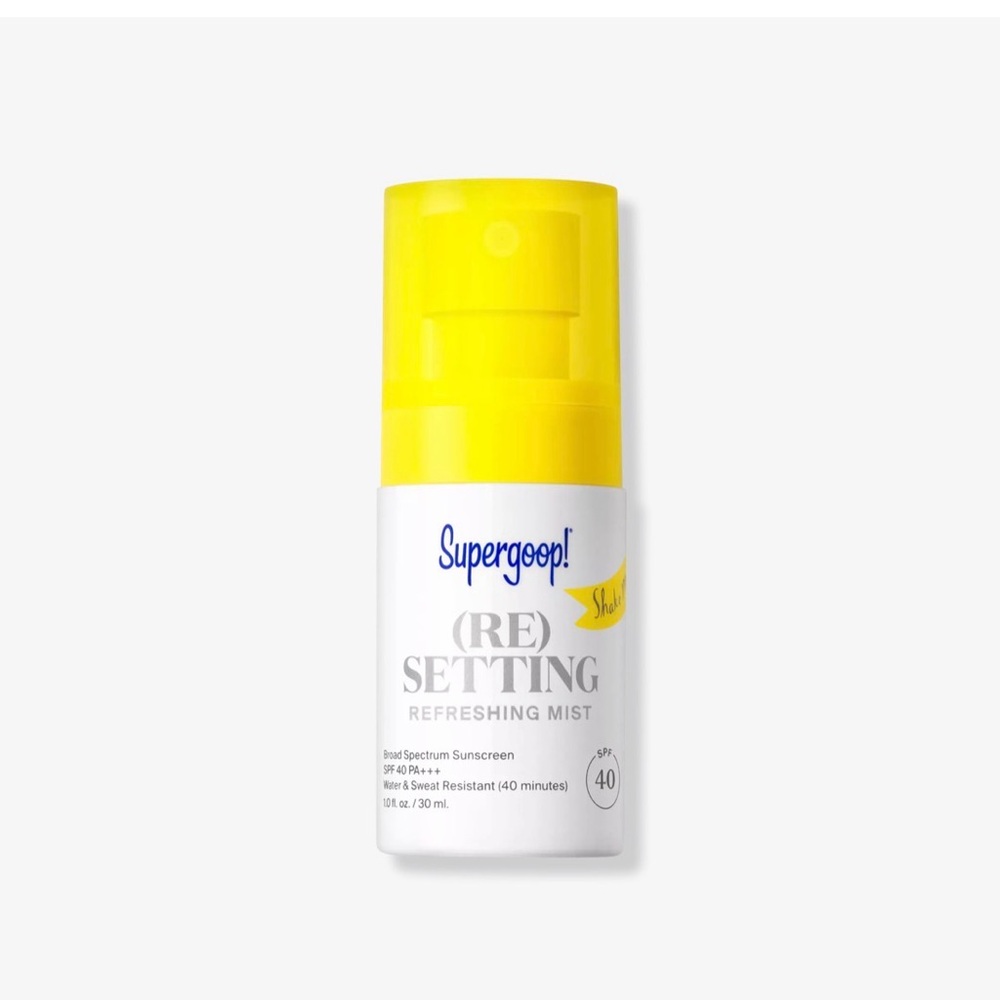 Supergoop (Re)Setting Refreshing Mist SPF 40 Sunscreen